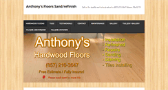 Desktop Screenshot of anthonyshardwoodfloorsma.com